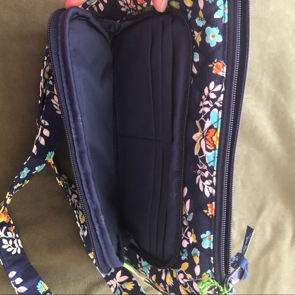 Navy Blue fabric hipster new with tags by Vera Bradley - Picture 6 of 14